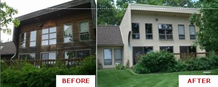 chicago vinyl siding pictures